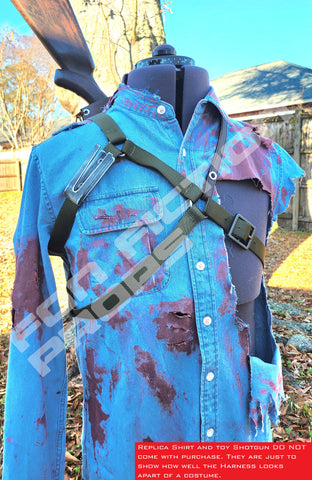 Ash Army of Darkness Inspired Harness