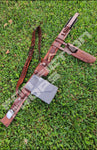 Mandalorian Inspired Custom Belt and Shoulder Harness Set
