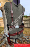 Jake Muller Inspired Leather Belt and Harness Costume Set
