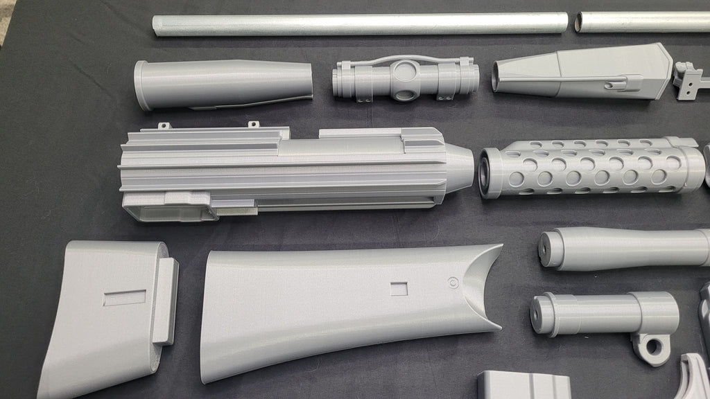 Boba Fett 1313 inspired EE-TR3 Concept Rifle KIT TRAYWICK DESIGNS ORIG ...