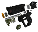 The Fifth Element ( korban dallas ) Inspired blaster - Kit